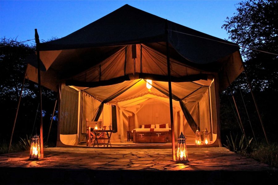 Luxury tented camp Luxury tented camp